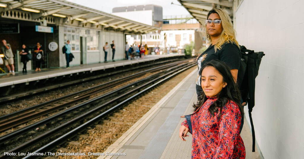 train platform