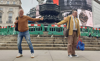 Paul and Norman set off
