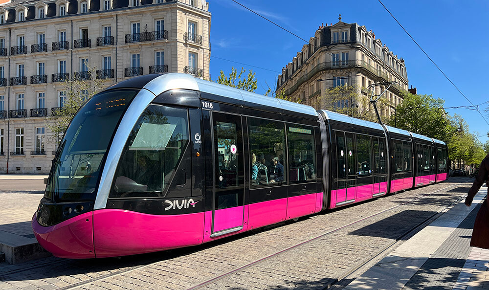 Tram in Dijon