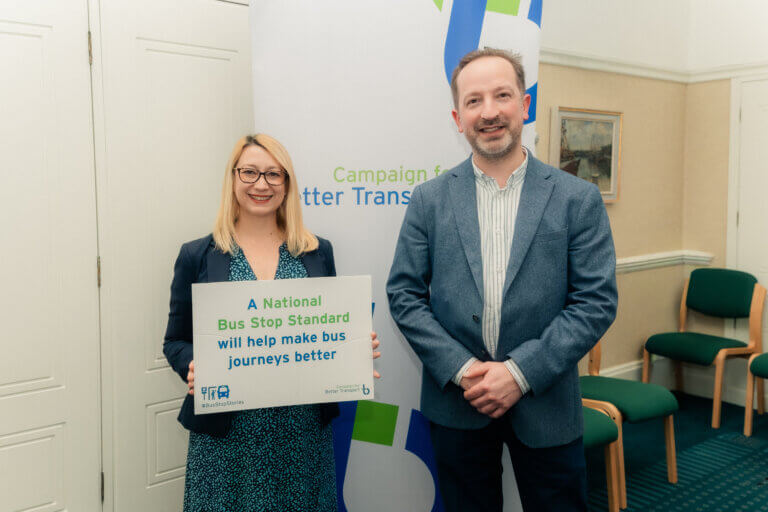 MPs show their support for Campaign for Better Transport ‘Bus Stop ...